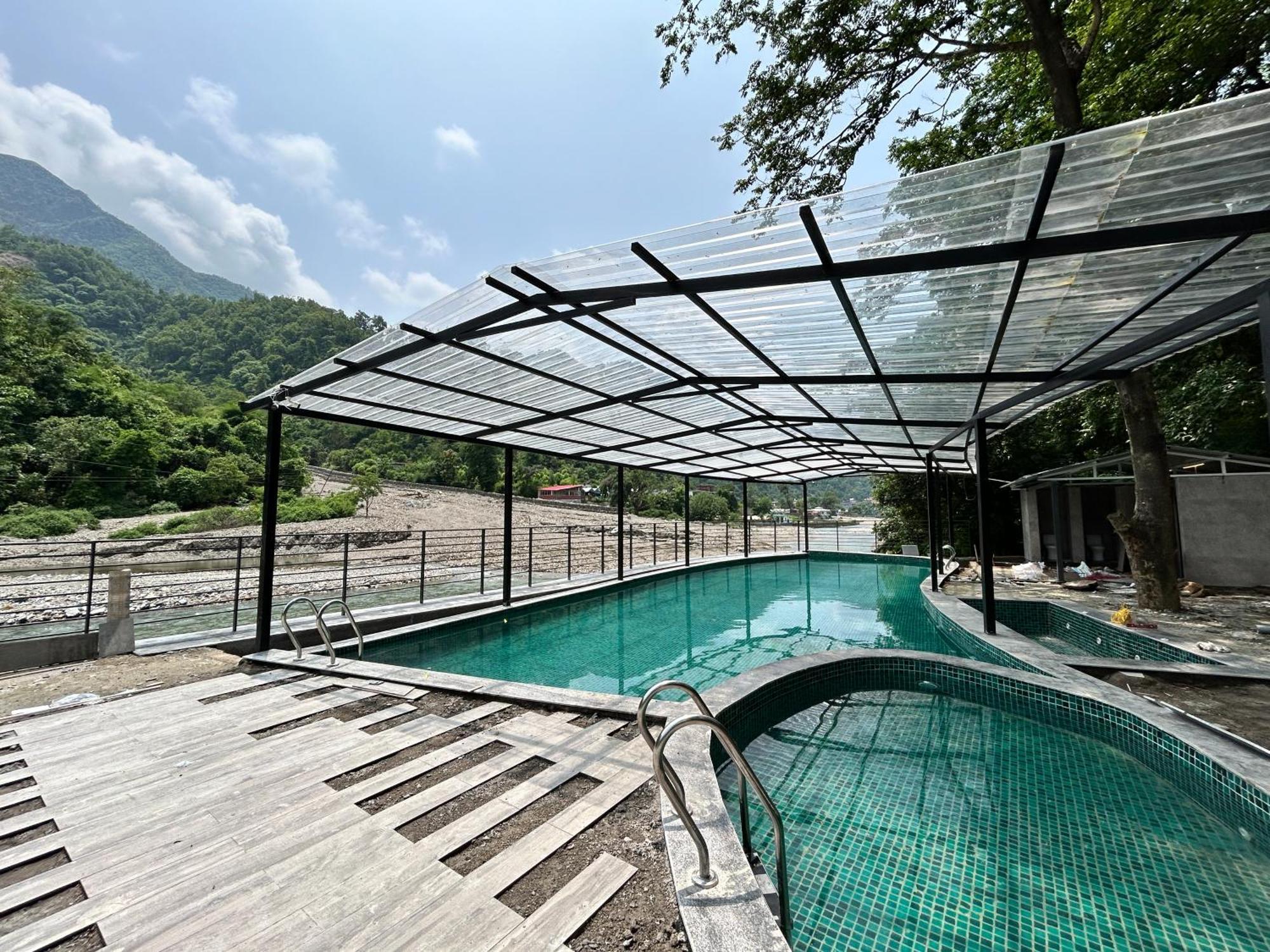 Dls Divine River Resort And Spa, Rishīkesh Eksteriør bilde
