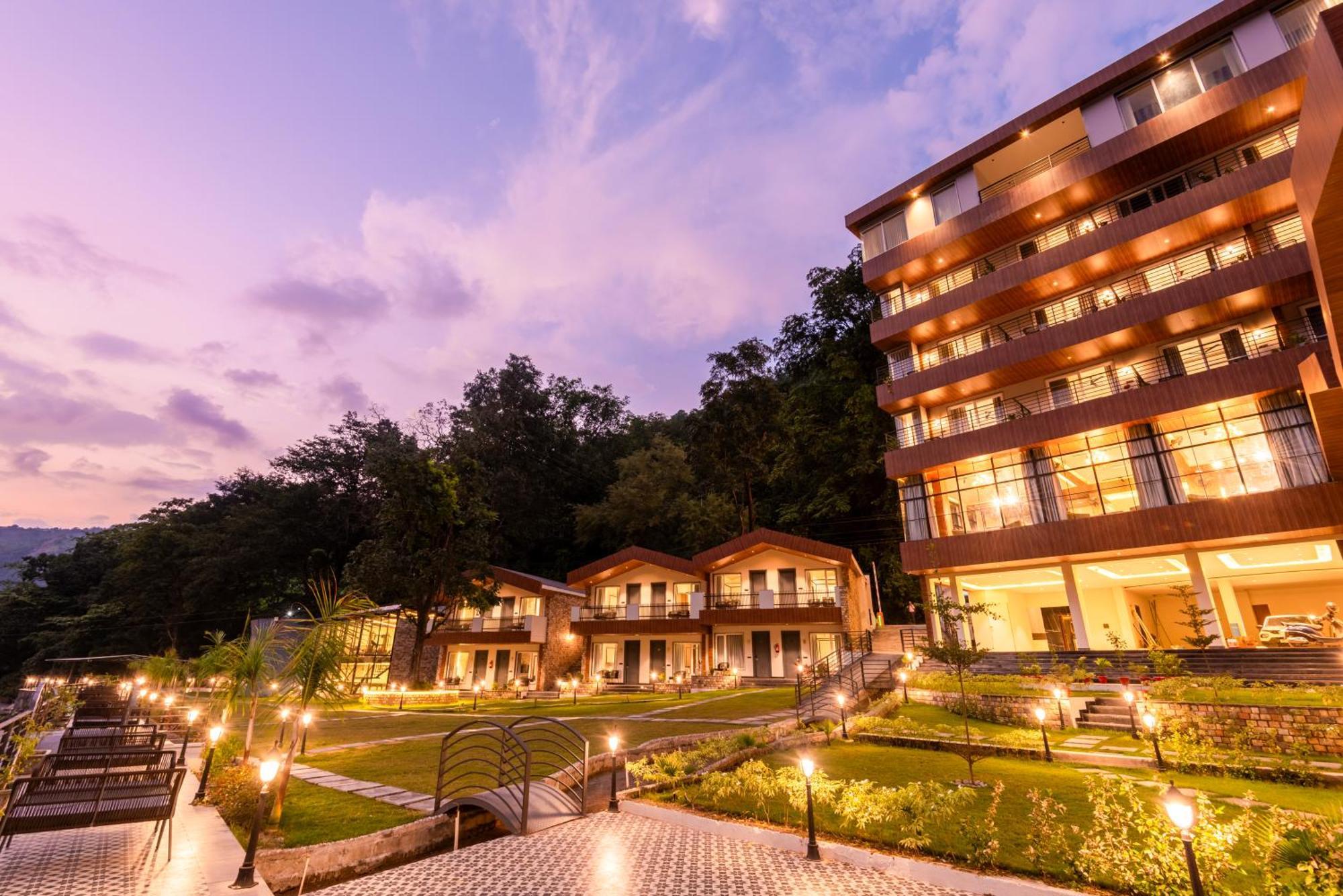 Dls Divine River Resort And Spa, Rishīkesh Eksteriør bilde