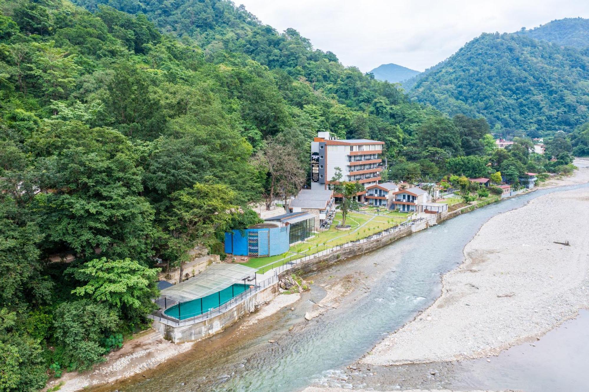 Dls Divine River Resort And Spa, Rishīkesh Eksteriør bilde