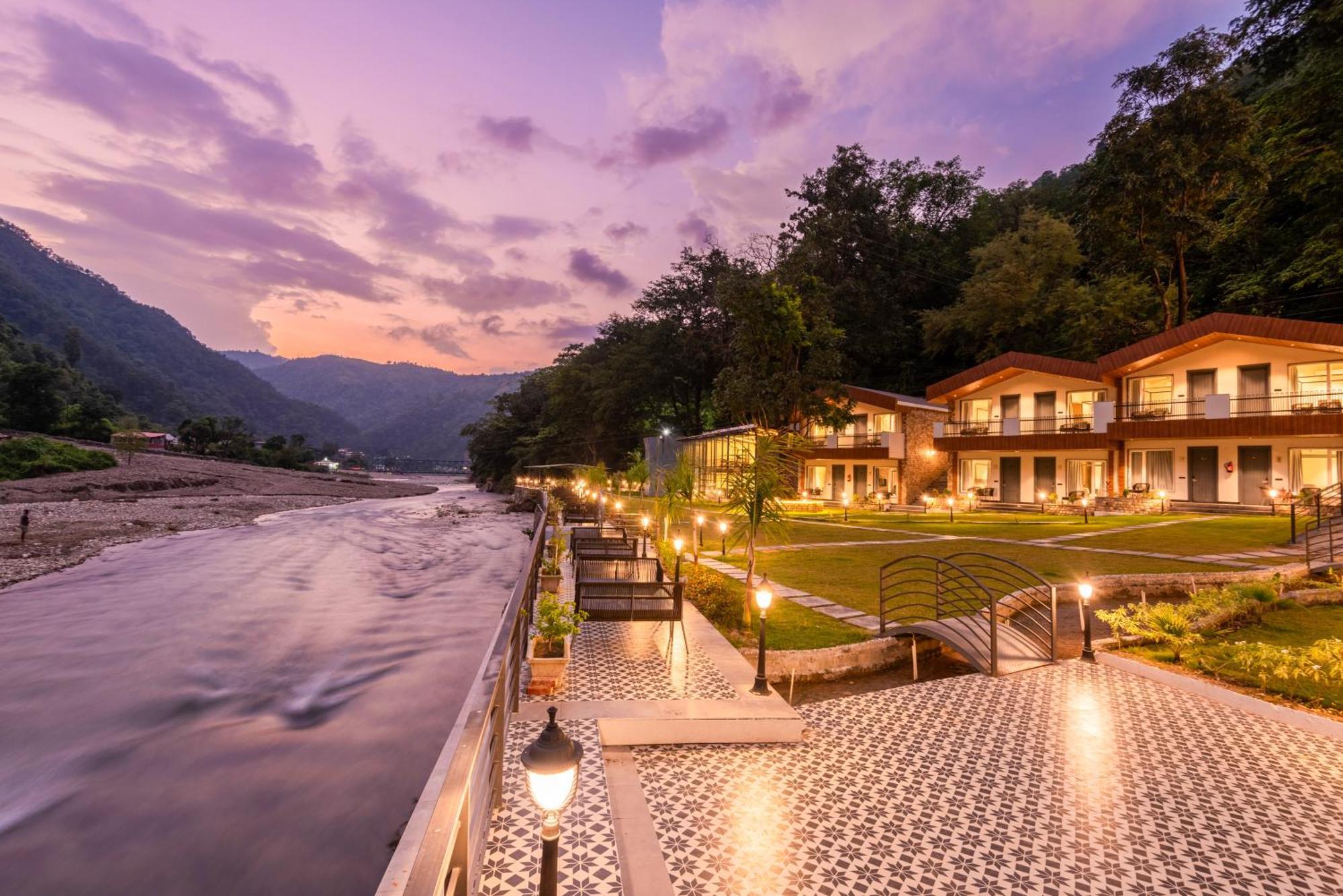 Dls Divine River Resort And Spa, Rishīkesh Eksteriør bilde