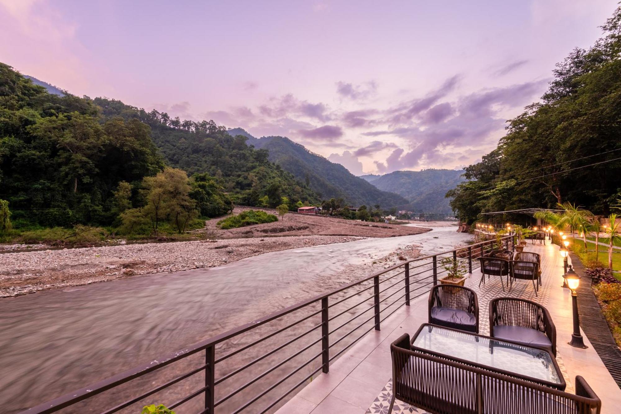 Dls Divine River Resort And Spa, Rishīkesh Eksteriør bilde