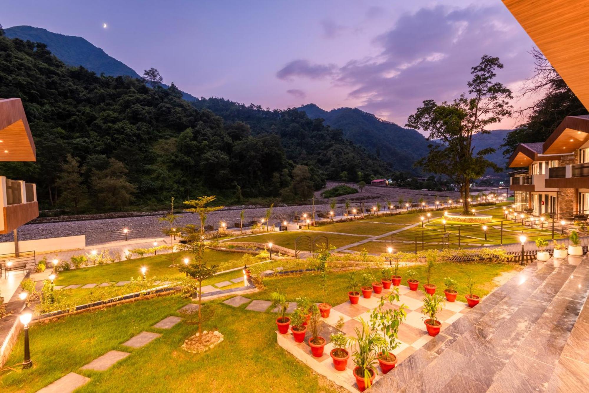 Dls Divine River Resort And Spa, Rishīkesh Eksteriør bilde