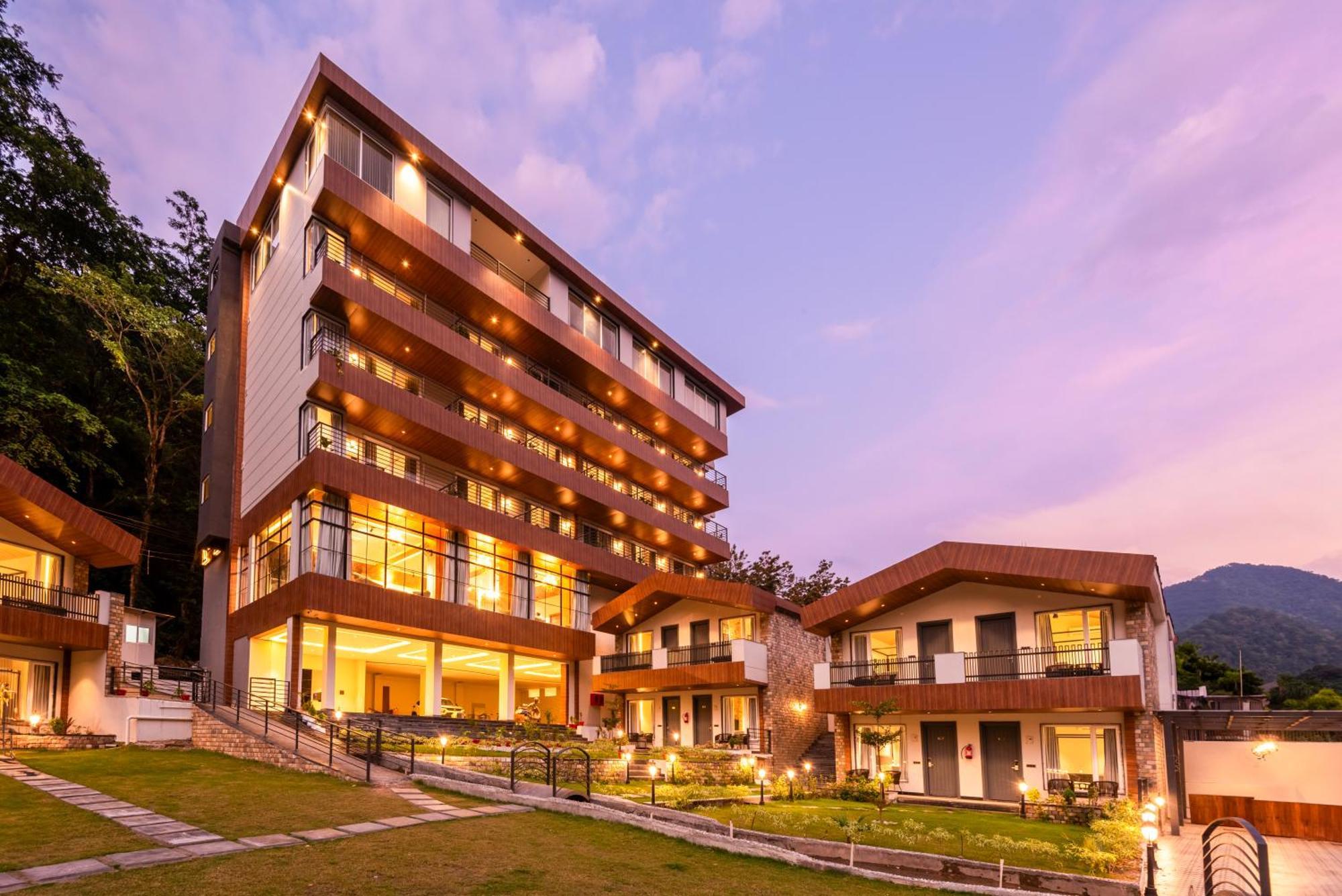 Dls Divine River Resort And Spa, Rishīkesh Eksteriør bilde