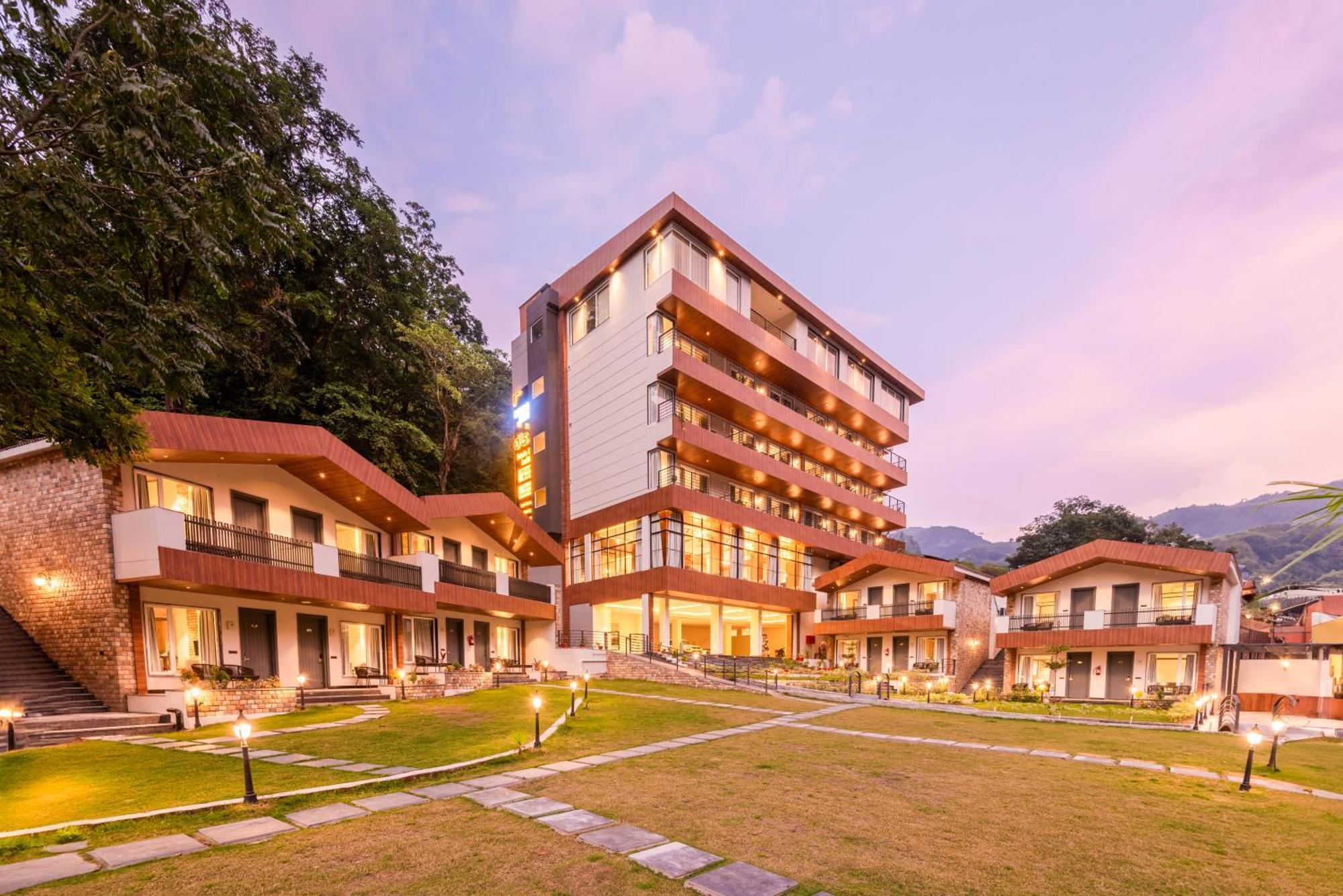 Dls Divine River Resort And Spa, Rishīkesh Eksteriør bilde