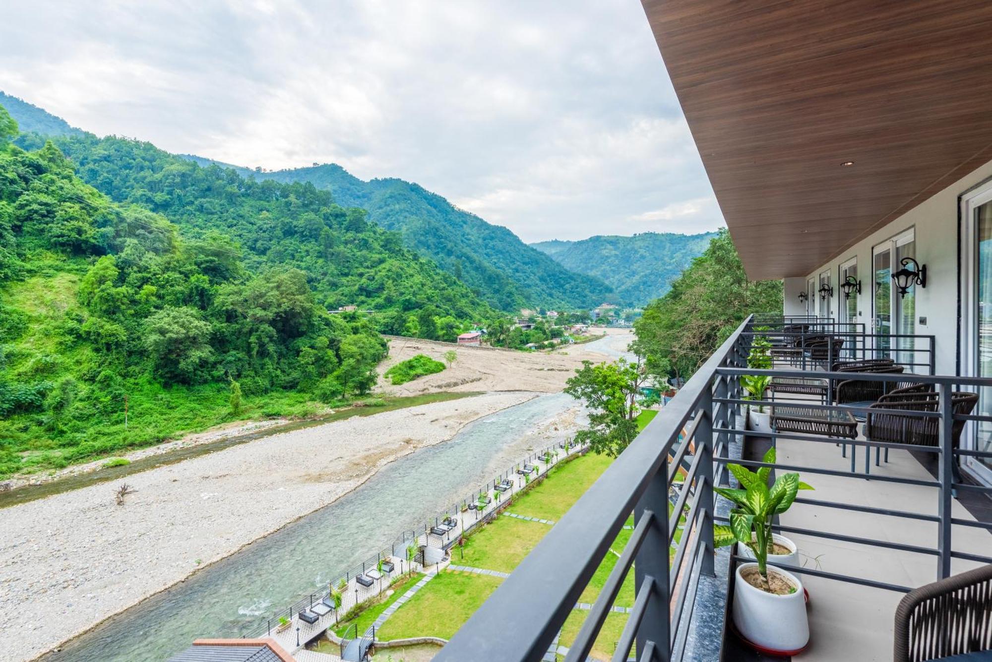 Dls Divine River Resort And Spa, Rishīkesh Eksteriør bilde