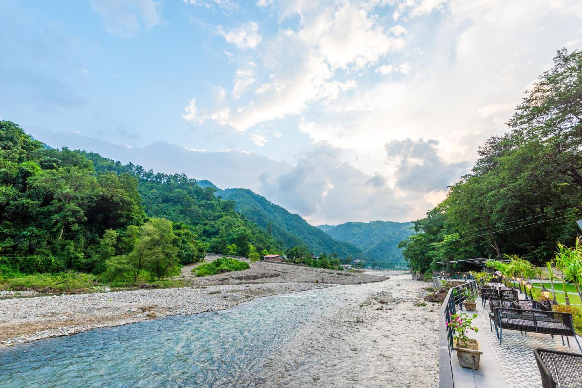 Dls Divine River Resort And Spa, Rishīkesh Eksteriør bilde