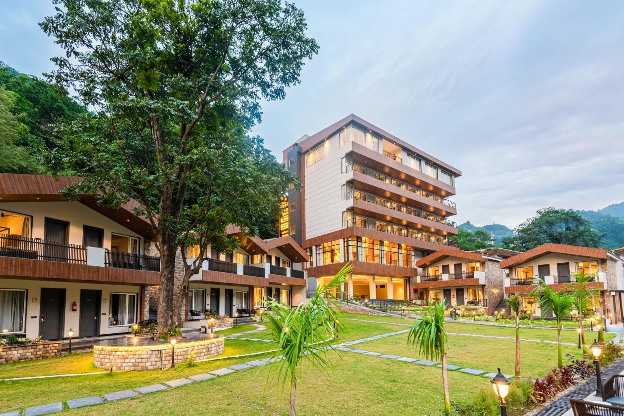 Dls Divine River Resort And Spa, Rishīkesh Eksteriør bilde