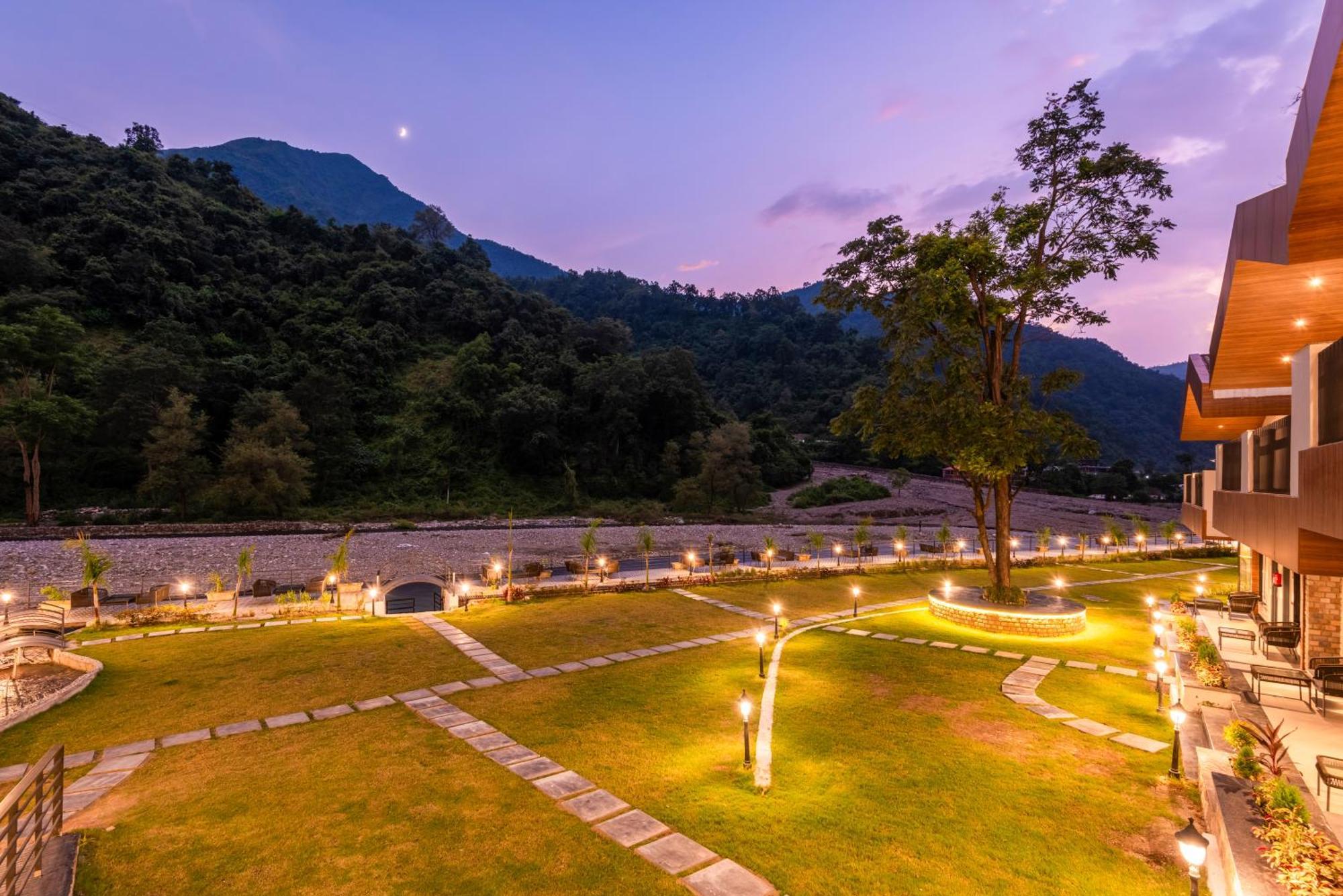 Dls Divine River Resort And Spa, Rishīkesh Eksteriør bilde