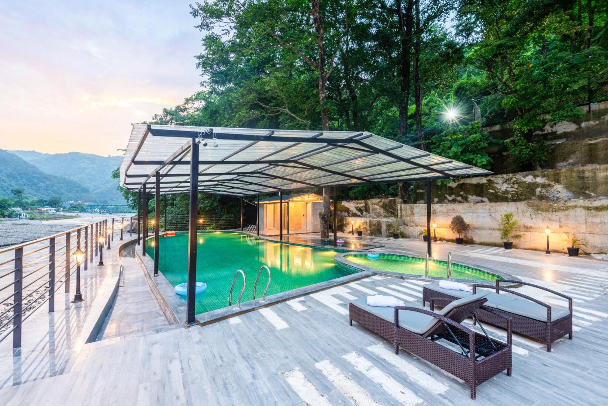 Dls Divine River Resort And Spa, Rishīkesh Eksteriør bilde