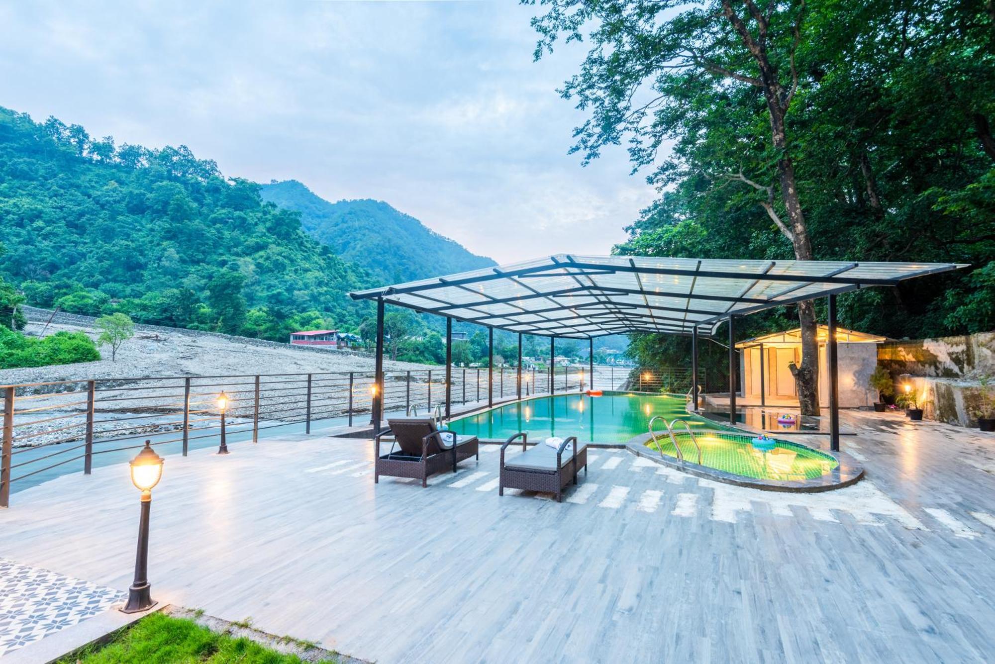 Dls Divine River Resort And Spa, Rishīkesh Eksteriør bilde